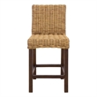 Safavieh Tobie Rattan Counter Stool Wood in White