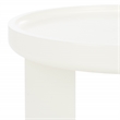 Safavieh Malyn Wood Accent Table in Ivory
