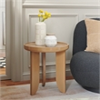 Safavieh Malyn Wood  Accent Table in Sand