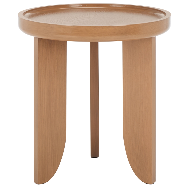 Safavieh Malyn Wood  Accent Table in Sand
