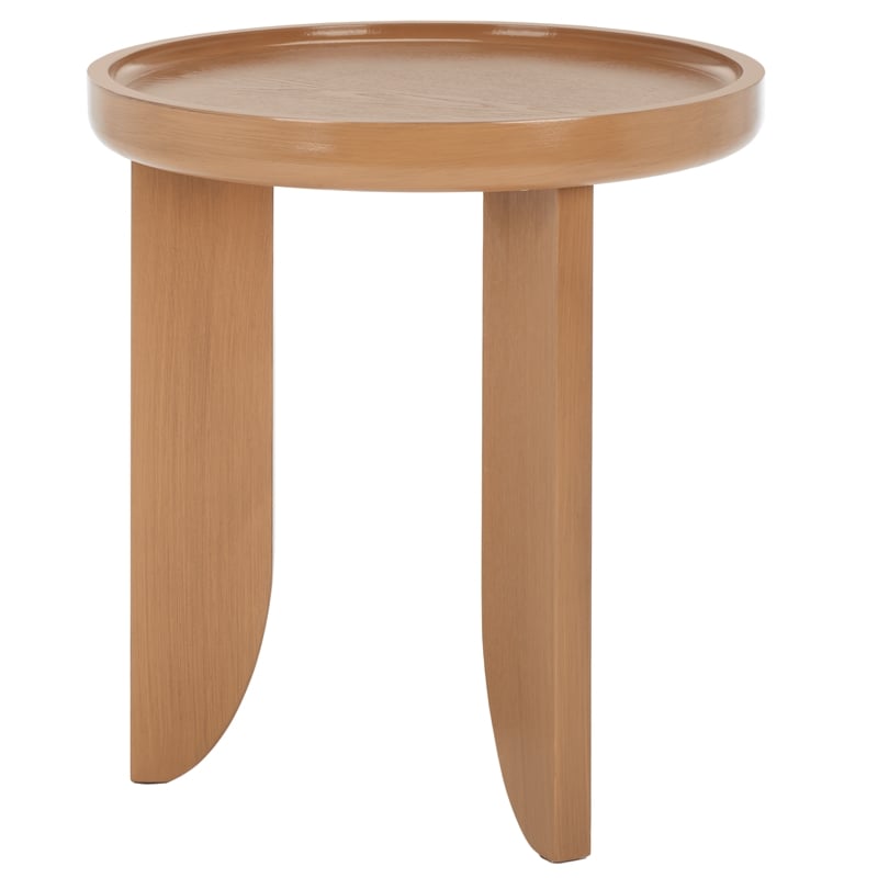 Safavieh Malyn Wood  Accent Table in Sand