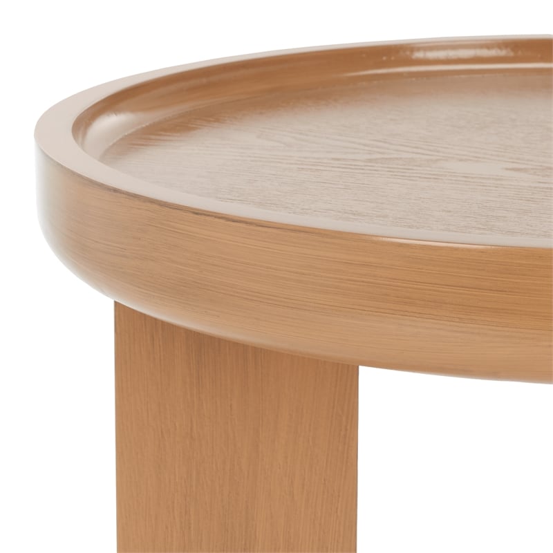 Safavieh Malyn Wood  Accent Table in Sand