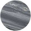 Safavieh Guenon Marble and Iron Round Accent Table in Gray /Marble/ Black