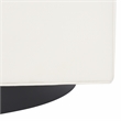 Safavieh Birdie Wood and Metal Accent Chair in Cream
