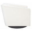 Safavieh Birdie Wood and Metal Accent Chair in Cream