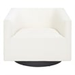 Safavieh Birdie Wood and Metal Accent Chair in Cream