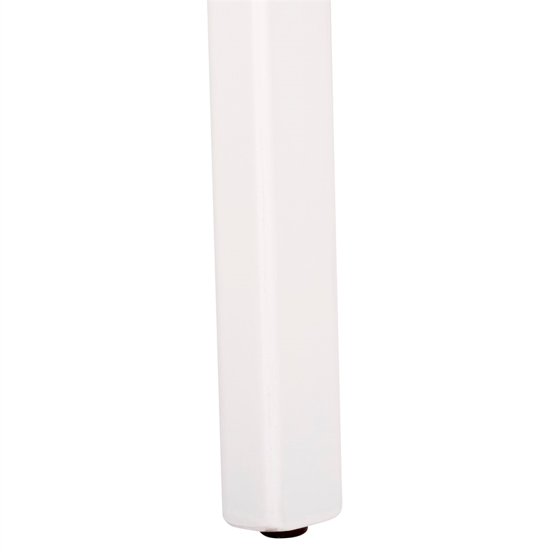 Safavieh Silus Wood Backless Cane Counter Stool in White / Natural