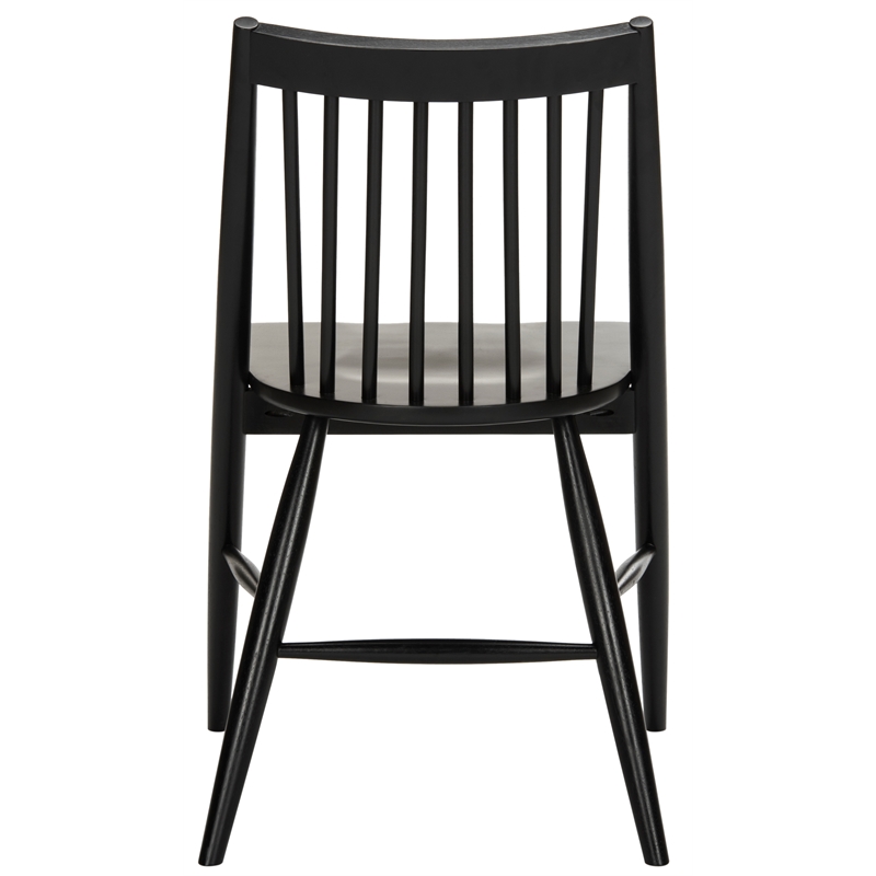 Safavieh Wren Wood Dining Chair in Black