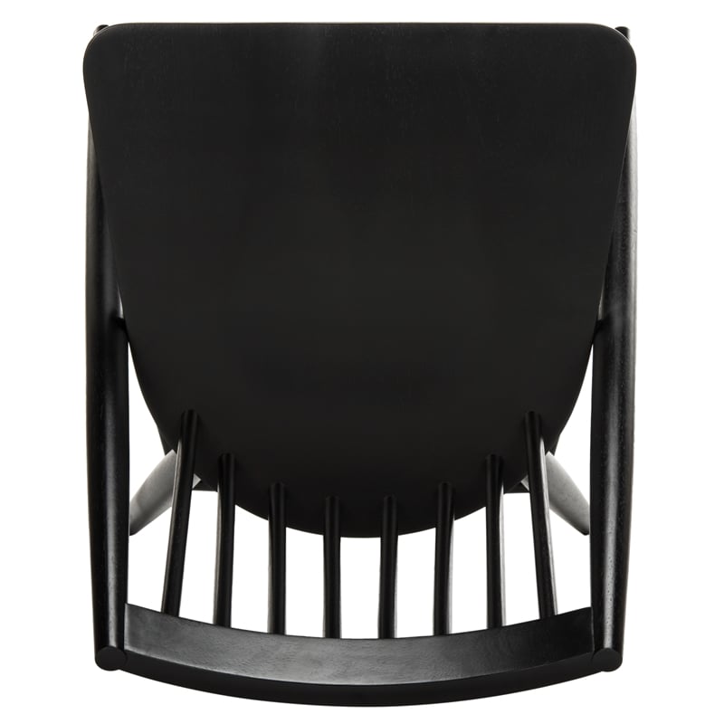 Safavieh Wren Wood Dining Chair in Black