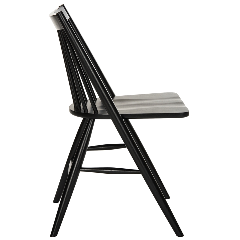 Safavieh Wren Wood Dining Chair in Black