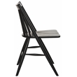 Safavieh Wren Wood Dining Chair in Black