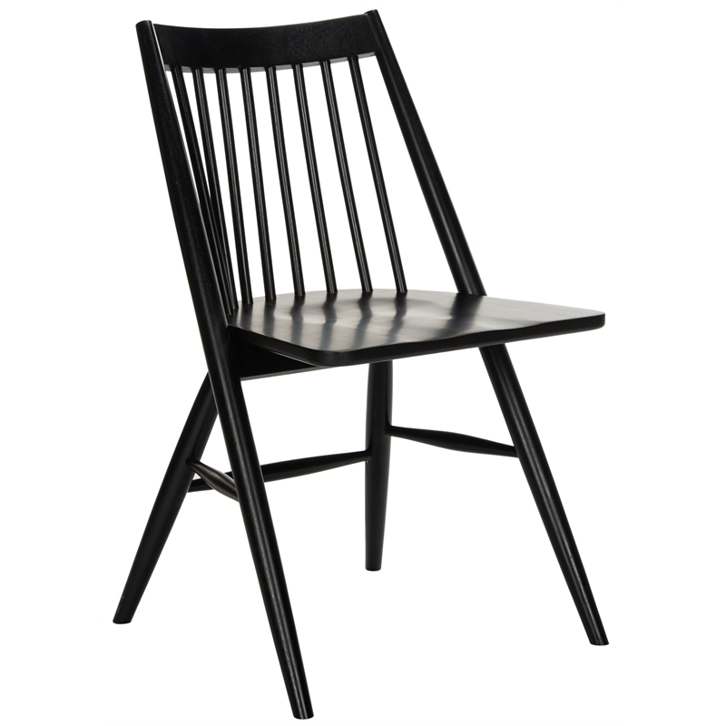 Safavieh Wren Wood Dining Chair in Black