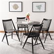 Safavieh Wren Wood Dining Chair in Black
