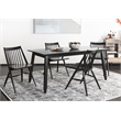 Safavieh Wren Wood Dining Chair in Black