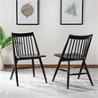 Safavieh Wren Wood Dining Chair in Black