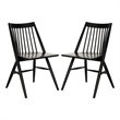 Safavieh Wren Wood Dining Chair in Black