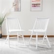 Safavieh Wren Wood Dining Chair in White