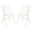 Safavieh Wren Wood Dining Chair in White