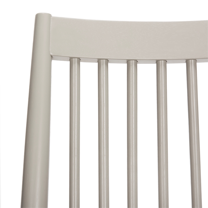 Safavieh Wren Wood Dining Chair in Gray