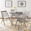 Safavieh Wren Wood Dining Chair in Gray