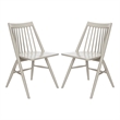 Safavieh Wren Wood Dining Chair in Gray