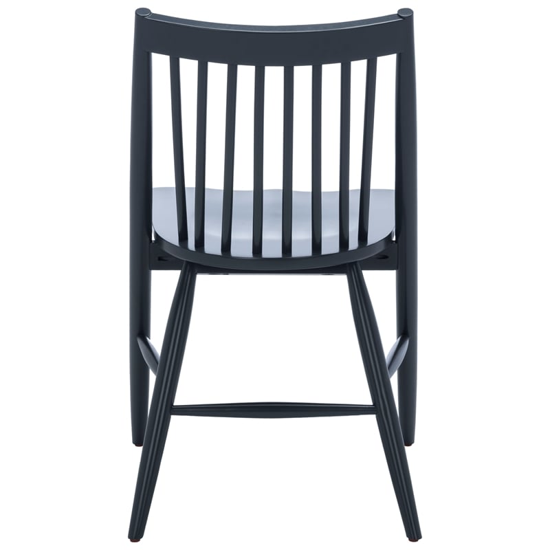 Safavieh Wren Wood Dining Chair in Dark Gray