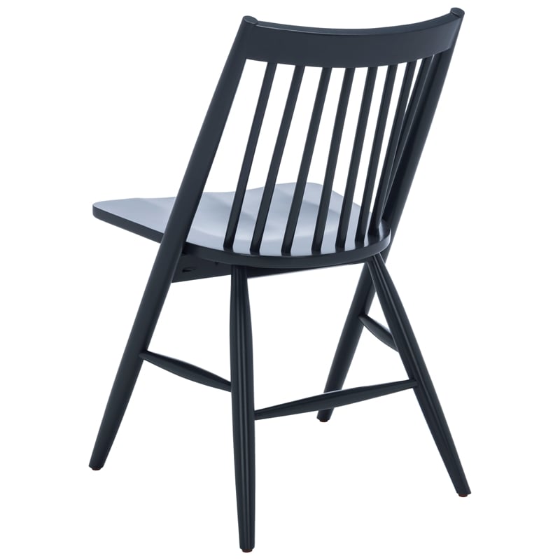 Safavieh Wren Wood Dining Chair in Dark Gray