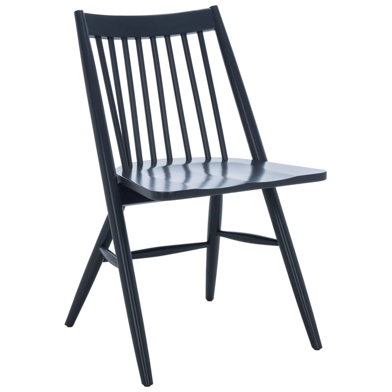 Safavieh Wren Wood Dining Chair in Dark Gray