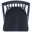 Safavieh Wren Wood Dining Chair in Dark Gray