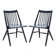 Safavieh Wren Wood Dining Chair in Dark Gray