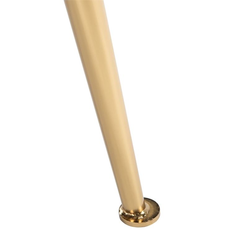 Safavieh Rodrik Wood and Fabric Accent Chair in White