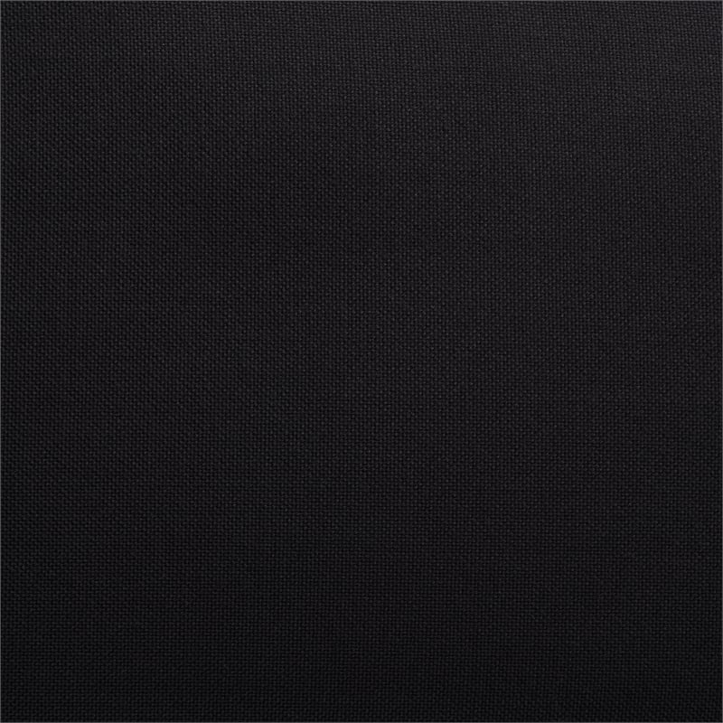 Safavieh Portland Metal and Wood Pillow Top Accent Chair in Black /Black