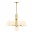 Safavieh Lenore Iron and Glass  5 Lt 29.75
