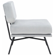 Safavieh Kermit Wood and Velvet Accent Chair in Gray / Black