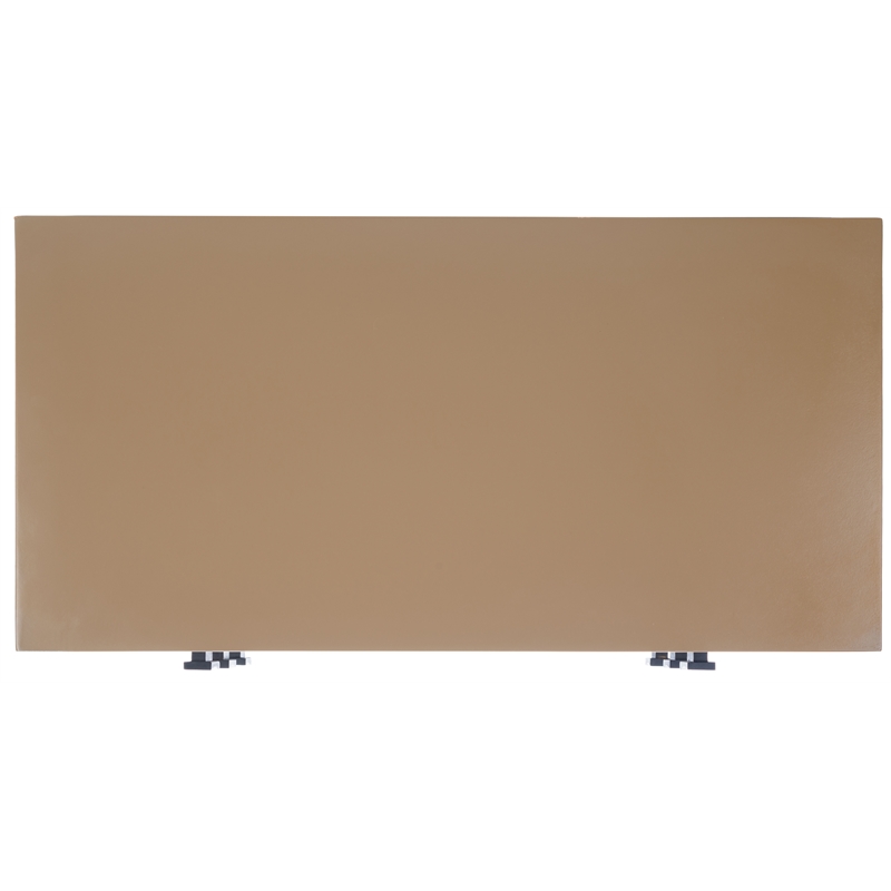 Safavieh Blaize Wood and Metal 3 Drawer Chest in Taupe / Black