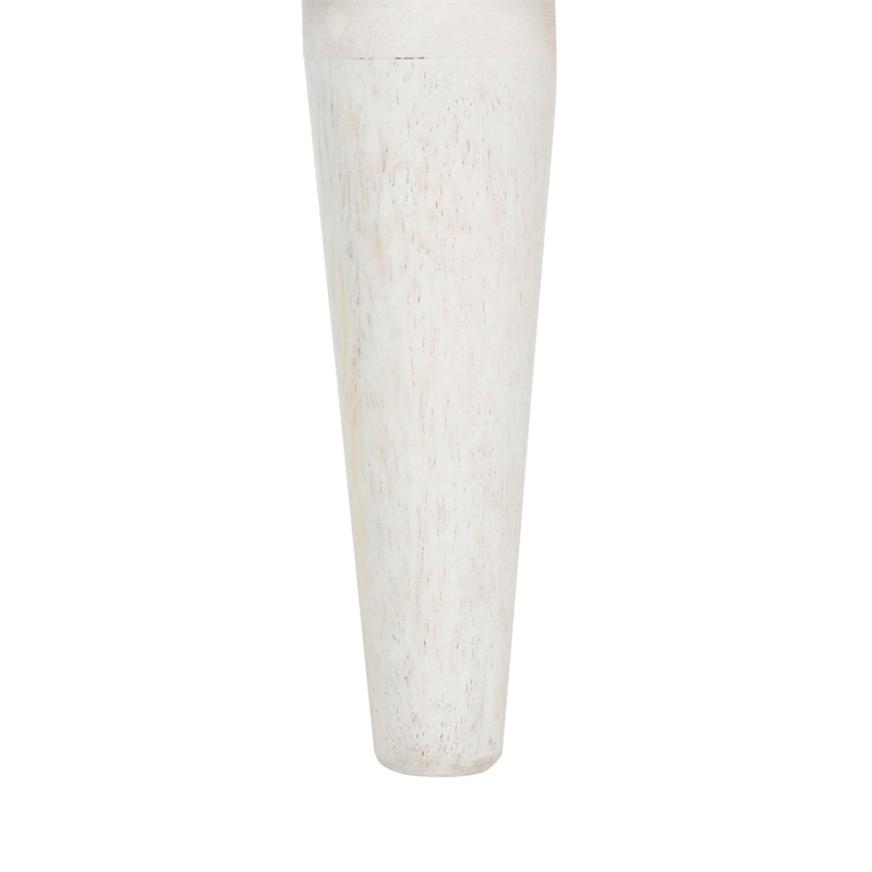 Safavieh Zinnia Wood and Metal 3 Drawer Chest in White / Silver