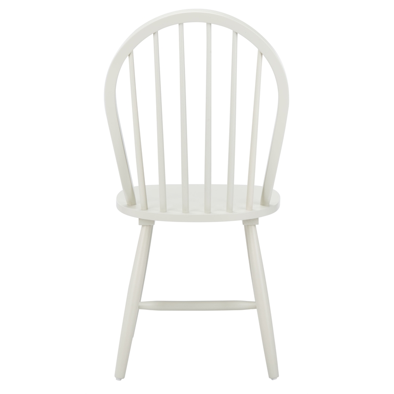 Safavieh Camden Wood Spindle Dining Chair in Off White