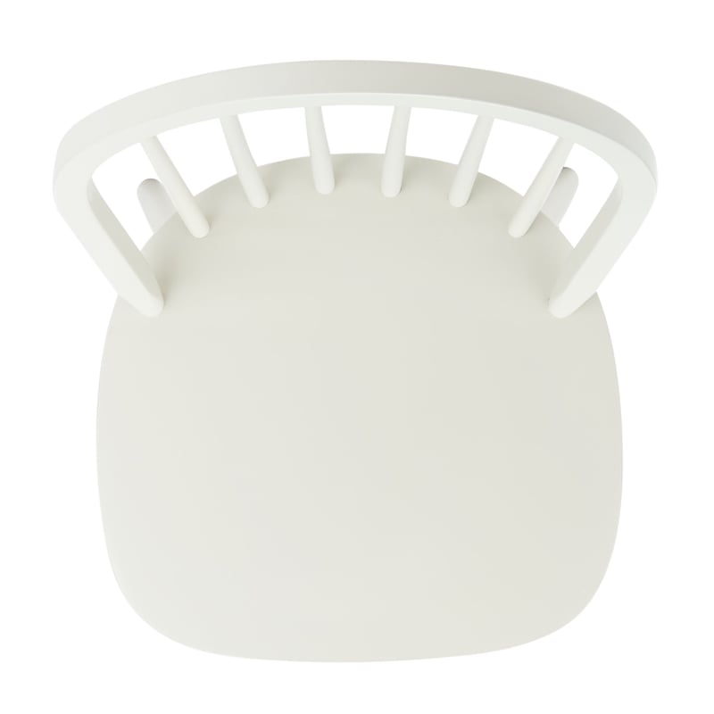 Safavieh Camden Wood Spindle Dining Chair in Off White