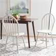 Safavieh Camden Wood Spindle Dining Chair in Off White