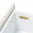 Safavieh Genevieve Wood 3 Drawer Dresser in White