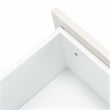 Safavieh Genevieve Wood 3 Drawer Dresser in White