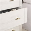 Safavieh Genevieve Wood 3 Drawer Dresser in White