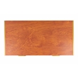 Safavieh Elaine Wood and Steel1 Drawer Desk in Natural / Gold