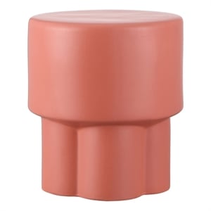 Safavieh Cordiz 14.25&quot Ceramic Garden Stool in Terracotta