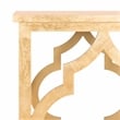 Safavieh Milo Wood End Table in Gold