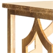Safavieh Milo Wood End Table in Gold