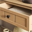 Safavieh Samantha Wood and Metal Console in Camel