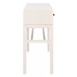 Safavieh Ajana Wood and Metal 2 Drawer Console Table in White