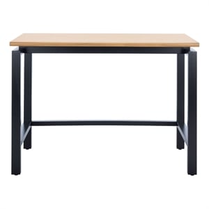Safavieh Embry Wood Desk in Natural / Black