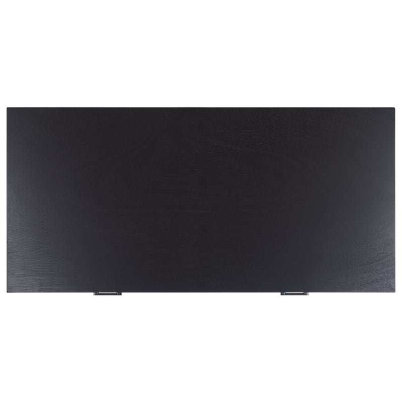 Safavieh O'Dwyer Wood 2 Drawer Desk in Black